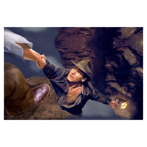 Indiana Jones and the Last Crusade Hand from Above by Masey Canvas Giclee Art Print